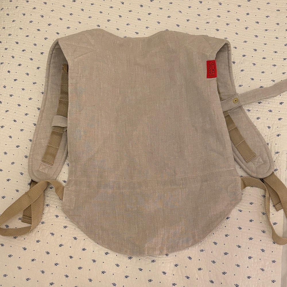 sakura bloom sakurabloom onbuhimo baby toddler carrier in flax linen 100% usa